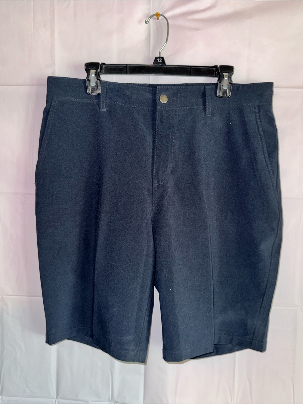 Panama Jack Men's Navy Flat-Front Shorts